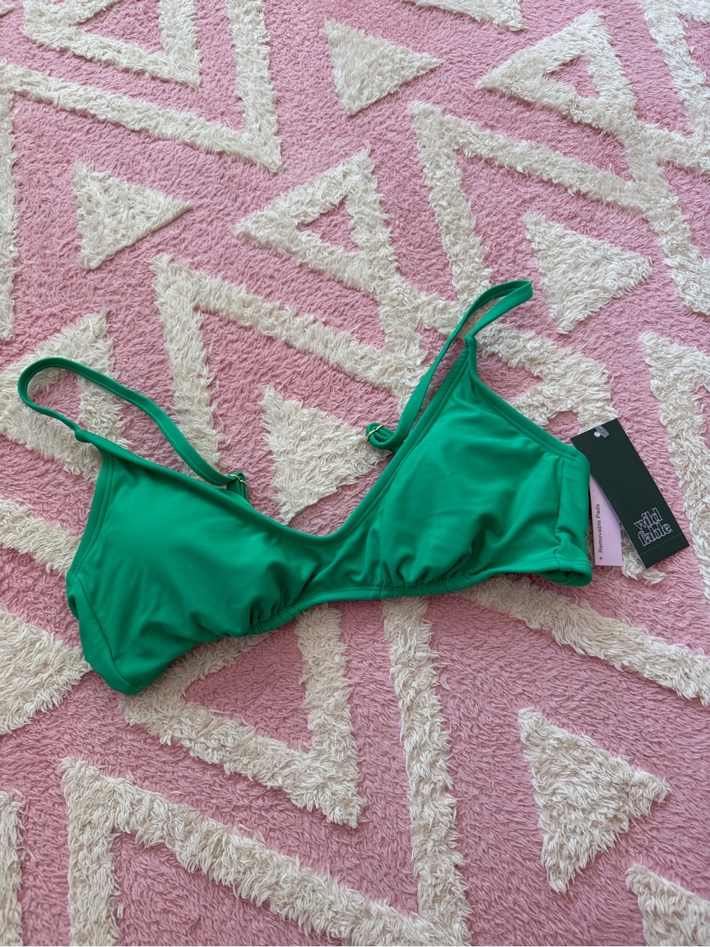wild fable Green Bikini Top